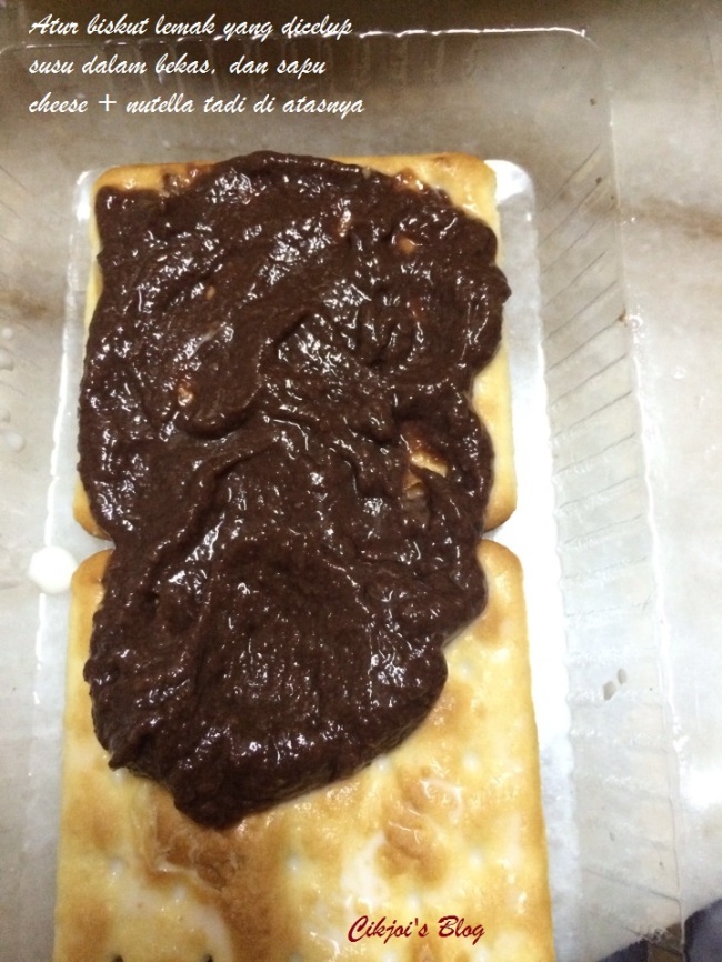 Nutella cheese oreo biscuit (non bake)  cikjoi's Blog